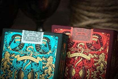 Eternal Reign Ruby Empire Playing Cards by Riffle Shuffle Playing Cards by Riffle Shuffle Playing Card Company