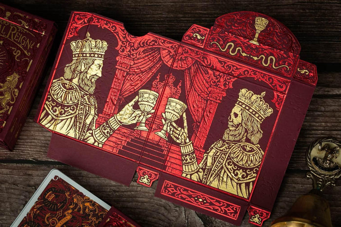 Eternal Reign Ruby Empire Playing Cards by Riffle Shuffle Playing Cards by Riffle Shuffle Playing Card Company