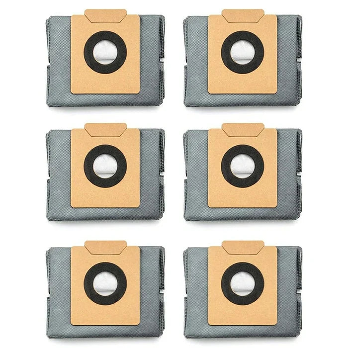 Eufy Large Dust Bag Pack of 6 for Eufy X10 Pro Omni Robot Vacuum and X8 Pro | T29F70A2