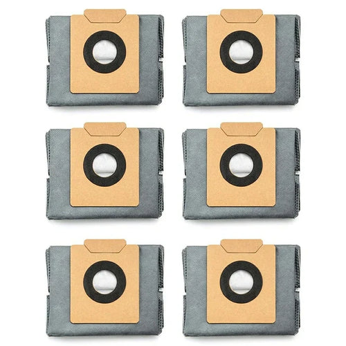 Eufy Large Dust Bag Pack of 6 for Eufy X10 Pro Omni Robot Vacuum and X8 Pro | T29F70A2