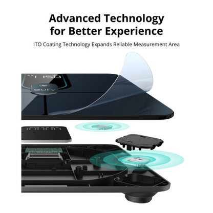 Eufy Smart Scales P2 Pro – Black | T9149111