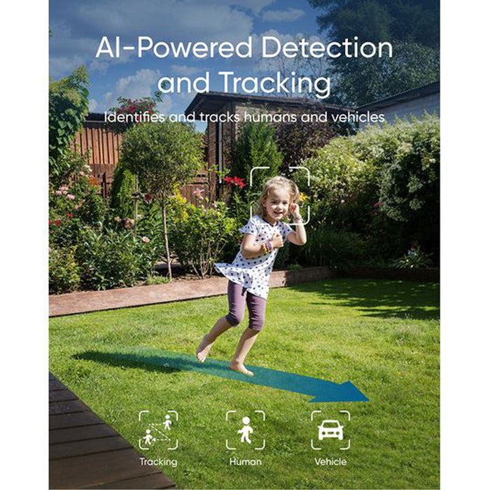 Eufy SoloCam E30 2K Outdoor Security Camera with Spotlight White | T8426321