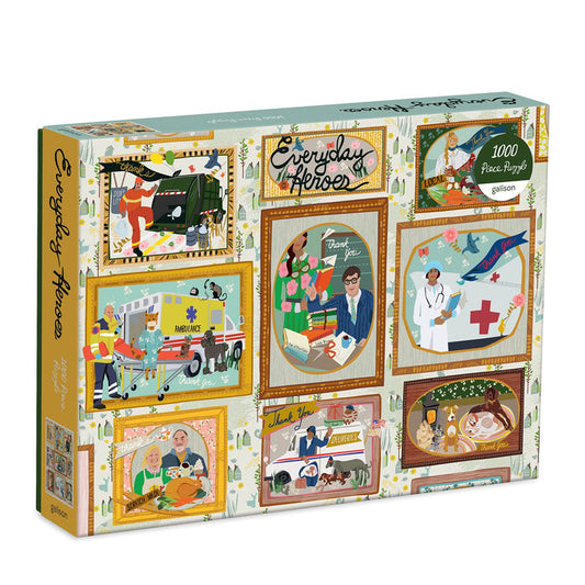Everyday Heroes 1000 Piece Puzzle 1000 Piece Puzzles Galison