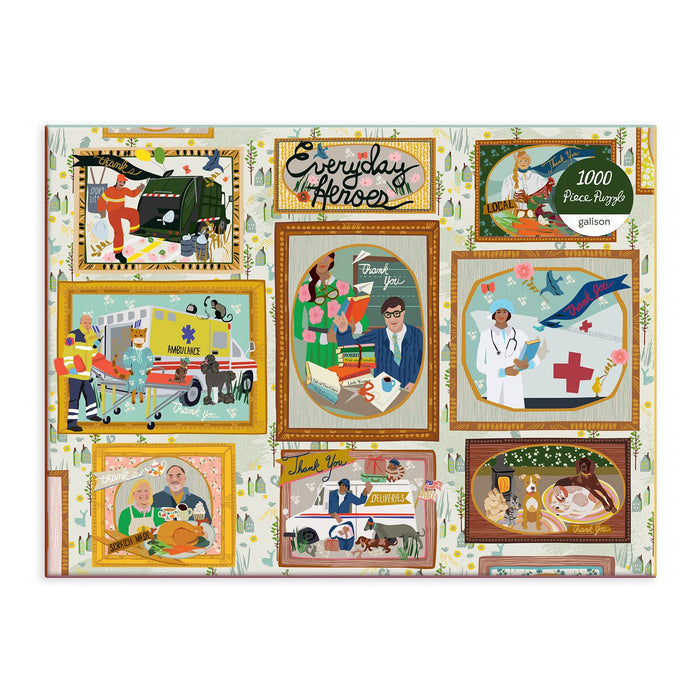 Everyday Heroes 1000 Piece Puzzle 1000 Piece Puzzles Galison