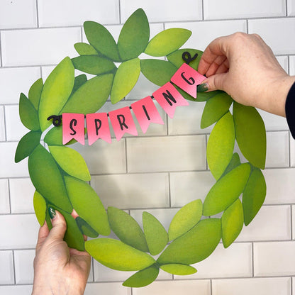 Everyday Wreath Magnetic Wall Art - 16"