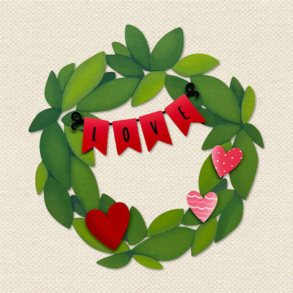 Everyday Wreath Magnetic Wall Art - 16"