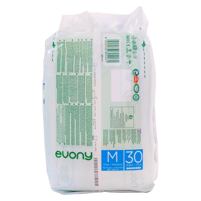 Evony Adult Diaper Medium 30 Units- 347078 ebuystt