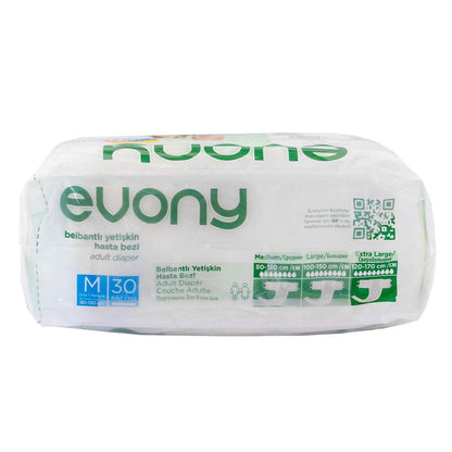 Evony Adult Diaper Medium 30 Units- 347078 ebuystt