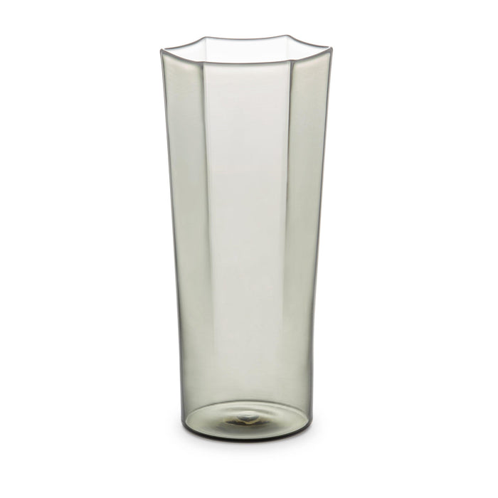 Hex Champagne Glass - Smoke - L'OBJET