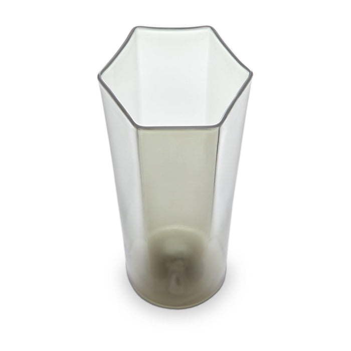 Hex Champagne Glass - Smoke - L'OBJET
