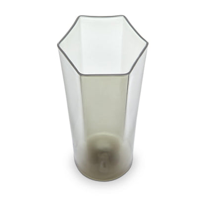 Hex Champagne Glass - Smoke - L'OBJET