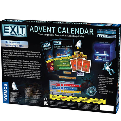 EXIT: The Game - Advent Calendar - The Intergalactic Race Games Thames & Kosmos