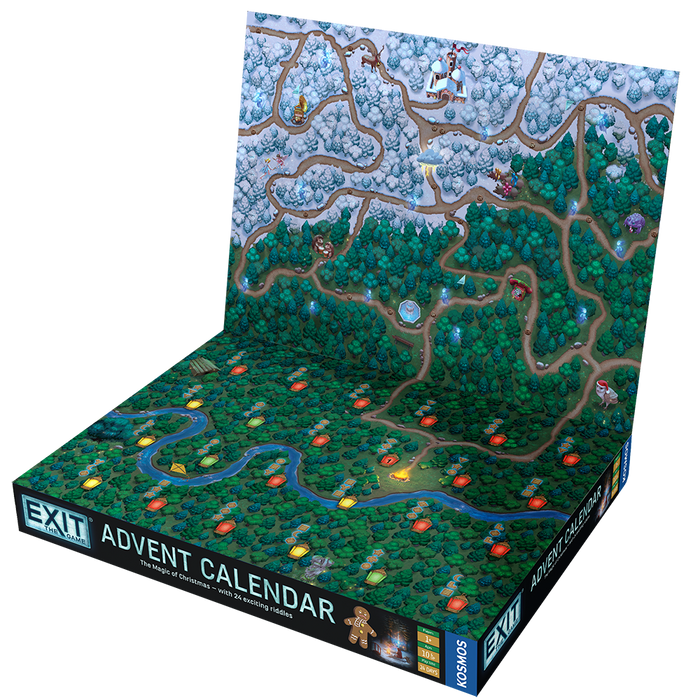 EXIT: The Game - Advent Calendar - The Magic of Christmas Games Thames & Kosmos