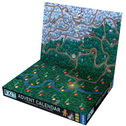EXIT: The Game - Advent Calendar - The Magic of Christmas Games Thames & Kosmos