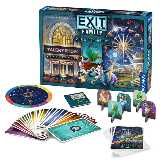 EXIT: The Game - Family - The Trophy Case, Night at the Carnival Games Thames & Kosmos