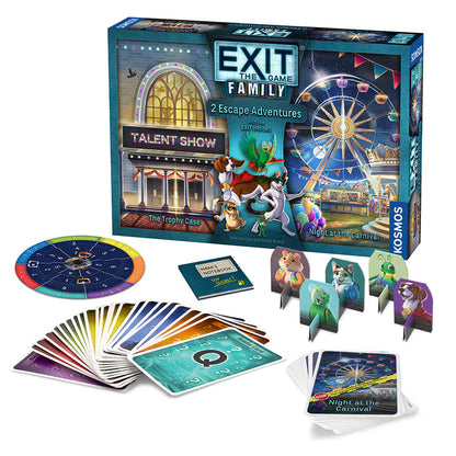 EXIT: The Game - Family - The Trophy Case, Night at the Carnival Games Thames & Kosmos