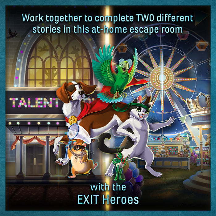 EXIT: The Game - Family - The Trophy Case, Night at the Carnival Games Thames & Kosmos