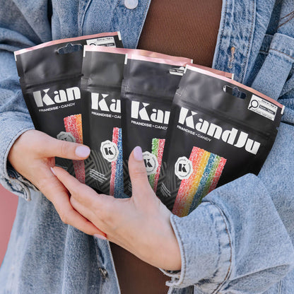 Extra sour watermelon belts - 100g