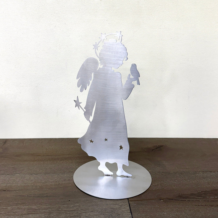 Eye on the Sparrow Stand, Silver