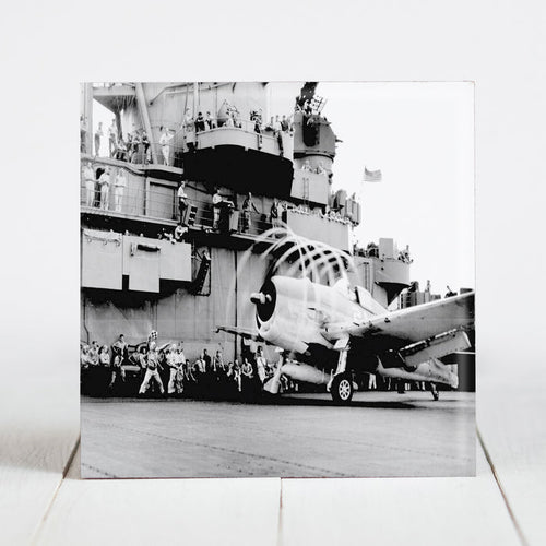 F6F Hellcat on the USS Yorktown c.1943