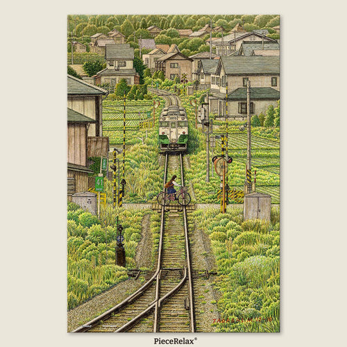 The train departs, and the memories settle — a perfect pause to a fleeting adventure.