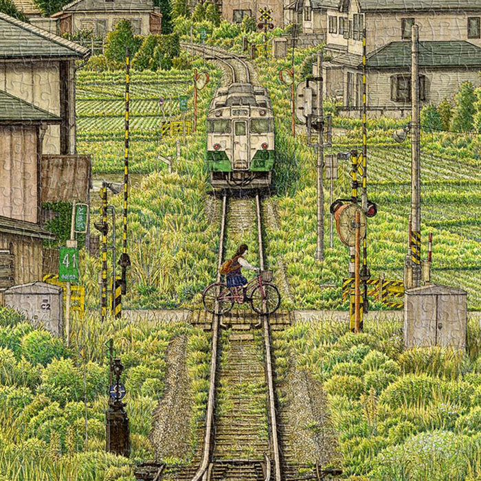 The train departs, and the memories settle — a perfect pause to a fleeting adventure.