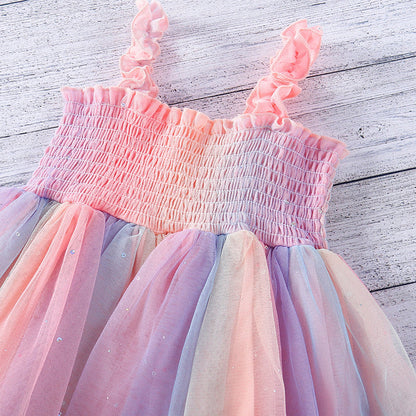 FAIRY Rainbow Tutu Dress