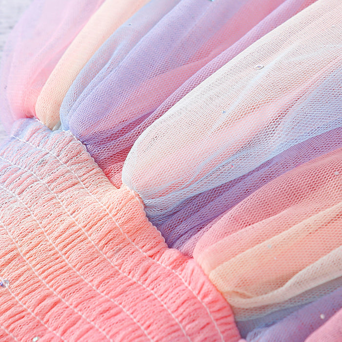 FAIRY Rainbow Tutu Dress