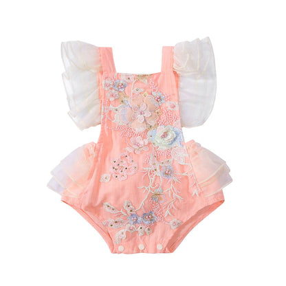 FAIRYTALE Embroidered Romper