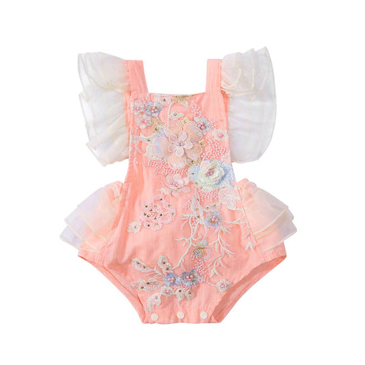 FAIRYTALE Embroidered Romper