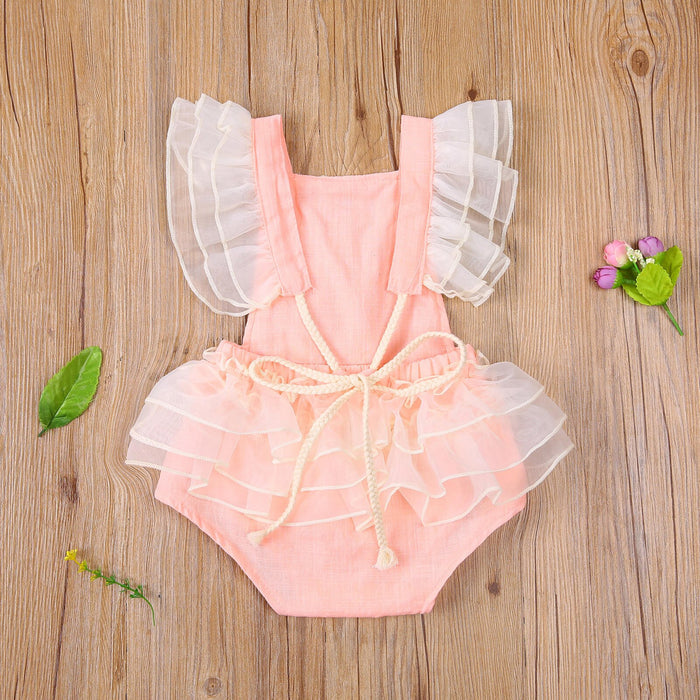 FAIRYTALE Embroidered Romper
