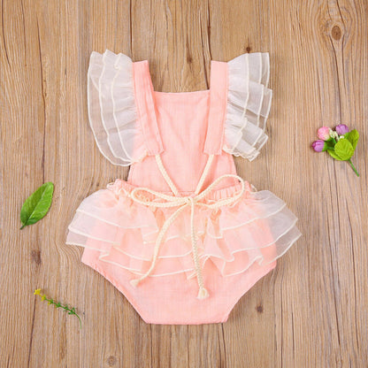FAIRYTALE Embroidered Romper