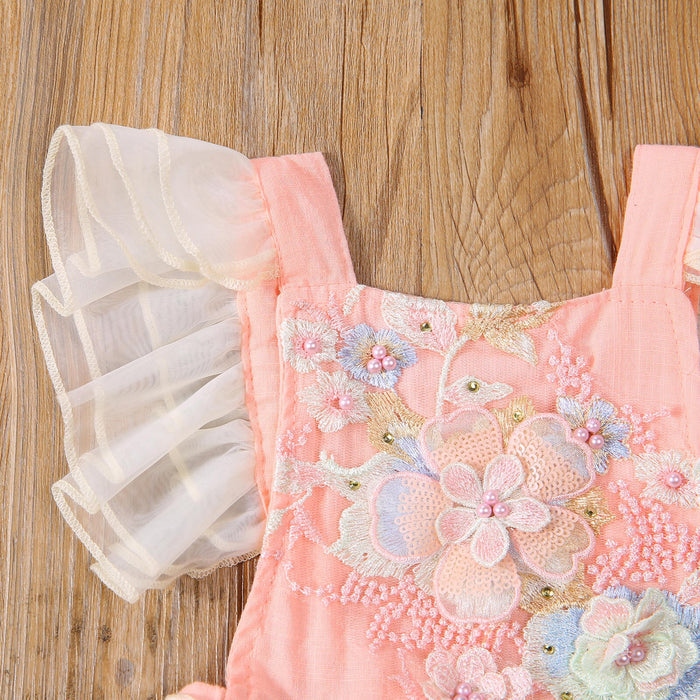 FAIRYTALE Embroidered Romper