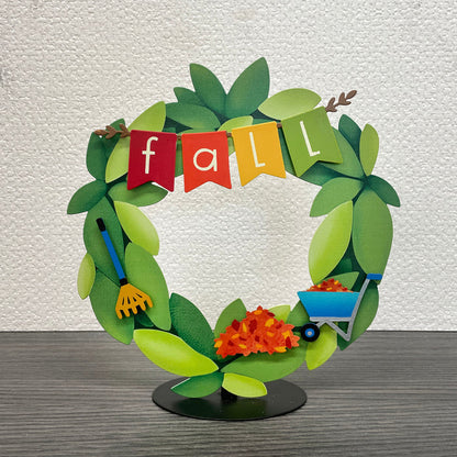 Fall Banner Magnets S/3 (6"w)