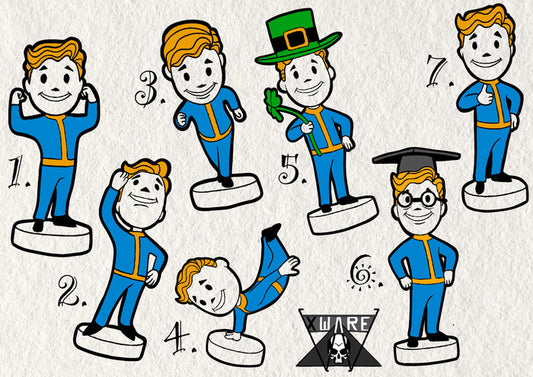 Fallout inspired designs by Emily