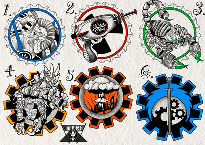 Fallout inspired designs by Emily