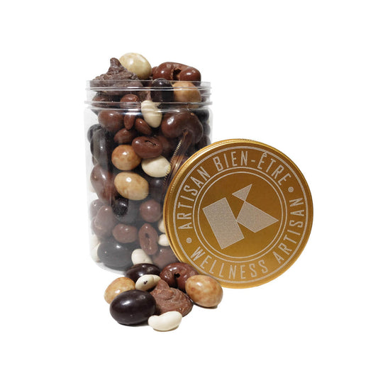 Fancy mix jar with copper lid - 400 g