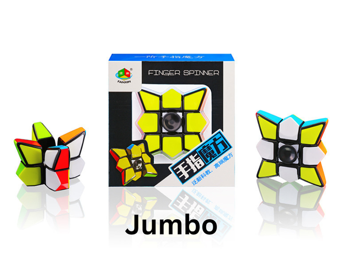 FanXin 1x3x3 Jumbo Spinner (Tiled) - Black