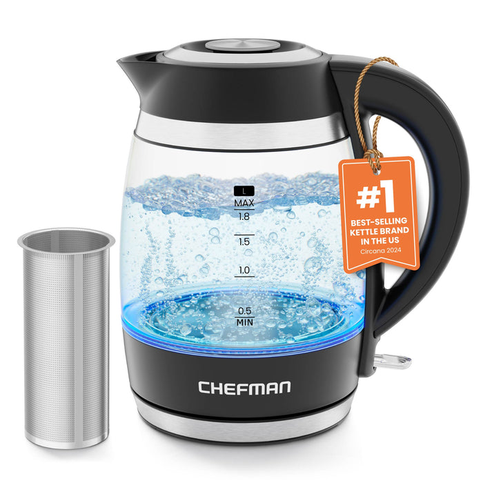 Fast-Boil™ 1.8L Electric Kettle w/ Tea Infuser