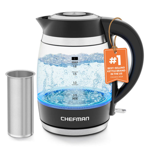 Fast-Boil™ 1.8L Electric Kettle w/ Tea Infuser