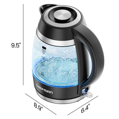 Fast-Boil™ 1.8L Electric Kettle w/ Tea Infuser