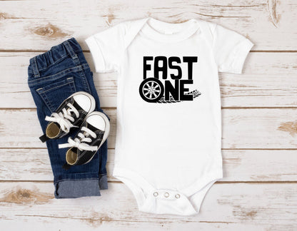 6-12M Bodysuit / White