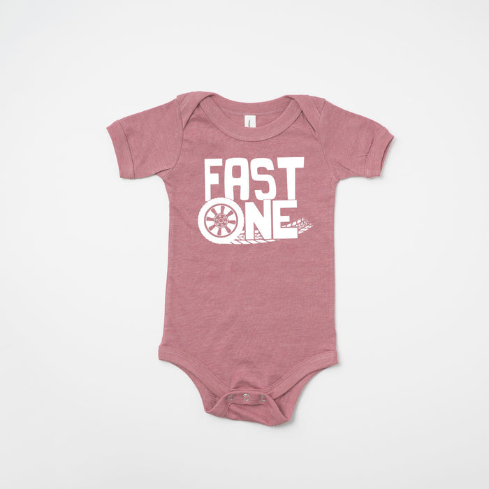 6-12M Bodysuit / Mauve