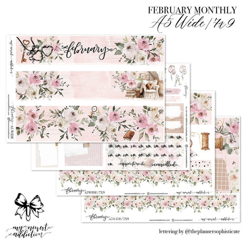 FEBRUARY 2026 A5 WIDE MONTHLY