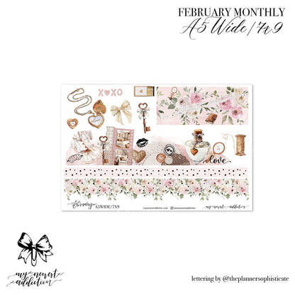 FEBRUARY 2026 A5 WIDE MONTHLY