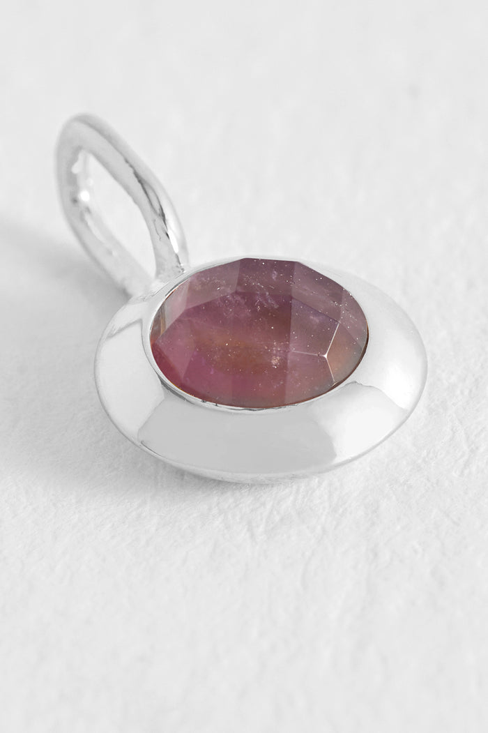 February Birthstone Charm