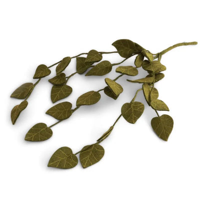 Felt Succulent Branches - Green
