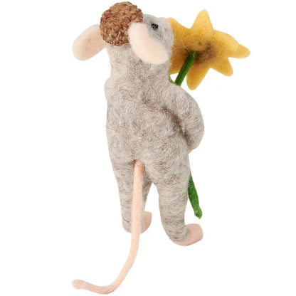 Felt Sunflower Mouse