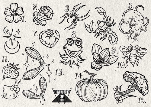Fine Line and Illustrative inspired designs by Emily