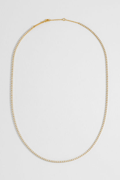 Fine Tennis Chain Necklace